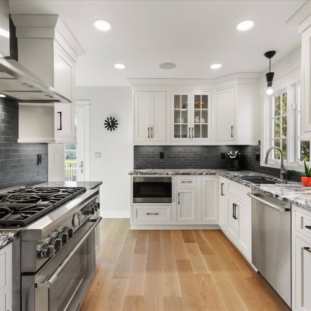 beautiful kitchen after remodeling services